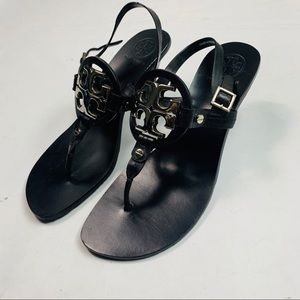Tory Burch Holly Sling Kitten Thong Sandals 8.5M